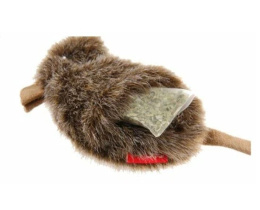 Игрушка для кошек GiGwi Refillable Catnip Мышка с кошачьей мятой