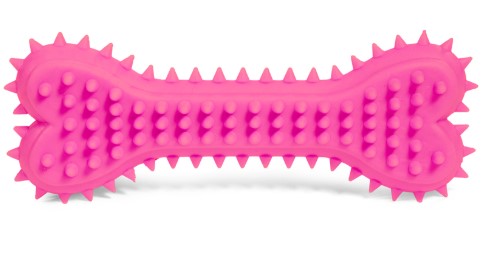 Triol Игрушка для собак из резины Кость с шипами, 150мм