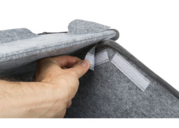 TRIXIE Домик для кошек и собак Livia (темно-серый/белый)