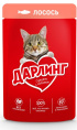 Влажный корм для кошек ДАРЛИНГ в подливе (лосось) (75 гр)