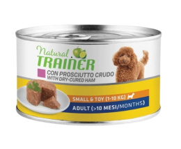 Консервы для собак мелких пород Trainer Natural Dog Adult Small & Toy (ветчина)