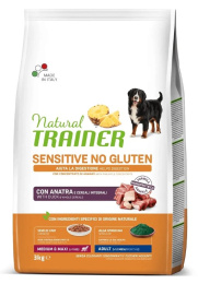 Сухой корм для собак Trainer Natural Sensitive No Gluten Medium&Maxi Adult (утка)