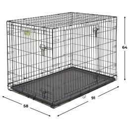 Клетка для собак MidWest iCrate (2 двери)