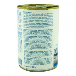 Консервы для щенков Isegrim JUNIOR River Salmon (лосось, просо, голубика)