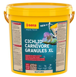 Корм гранулы для усиления окраса цихлид SERA Cichlid Red XL