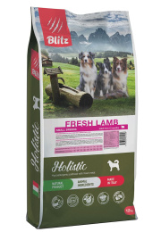 Сухой корм для собак Blitz Holistic Adult Dog Small Breeds (ягненок)
