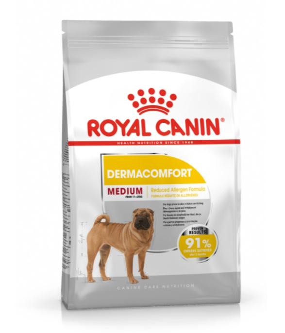 Сухой корм для собак Royal Canin Medium Dermacomfort (3 кг)