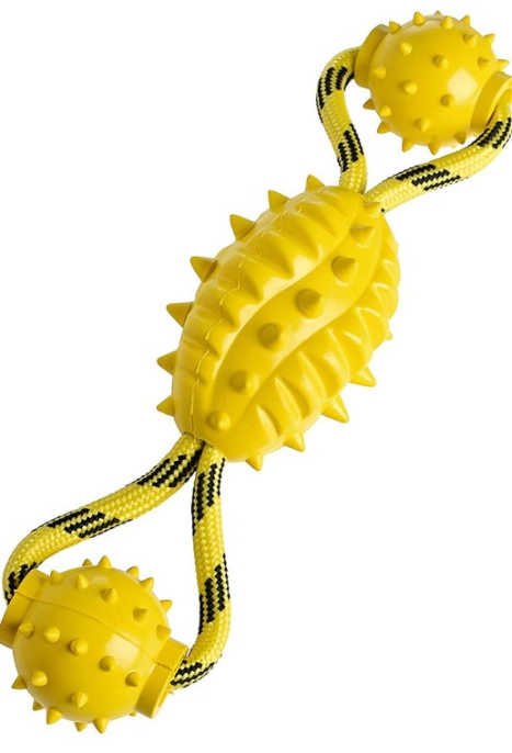 HUNTER Игрушка для собак Spike Ball with rope (30 см)