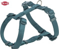 Шлея для собак TRIXIE Premium H-harness (петроль) (XXS-XS 20-32 см/10 мм)
