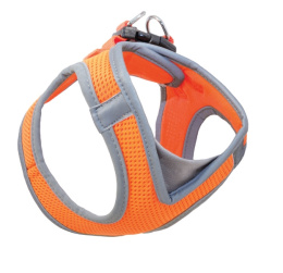 Мягкая шлейка-жилетка для собак Triol (оранжевый)