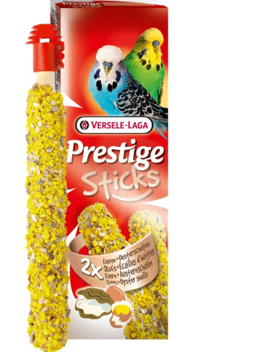 Палочки для волнистых попугаев Versele-Laga Prestige Stick с семенами и яичной скорлупой (60 гр.)