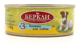 Консервы для собак Berkley (конина)