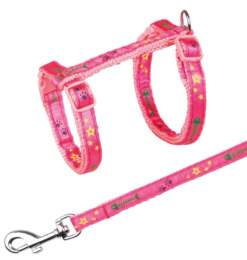 TRIXIE Набор для кошек (шлея 22-39 см + поводок 1,2 м /10 мм)