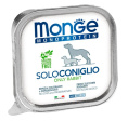 Паштет для собак Monge Dog Monoprotein Adult Rabbit (кролик) (150 гр.)