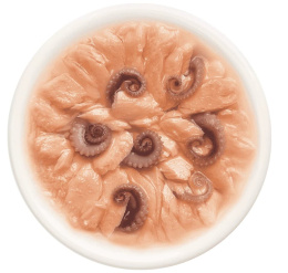 Влажный корм для кошек "Деревенские лакомства" Лосось с осьминогом в нежном желе