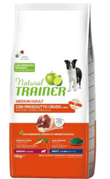 Сухой корм для собак средних пород Trainer Natural Adult Medium (ветчина)