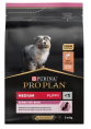 Сухой корм для щенков средних пород Pro Plan Sensitive Skin Medium Puppy (лосось,рис) (3 кг)