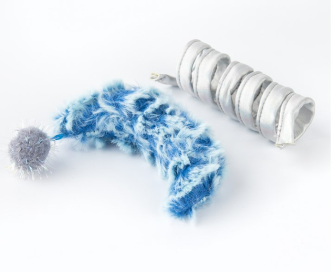 Игрушка для кошек Petpark Луна и пружинка с кошачьей мятой (2 шт/уп)