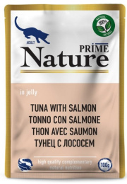 Влажный корм для кошек PRIME NATURE Adult Cat в желе (тунец, лосось)