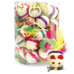 Triol Игрушка для кошек "Шарик-мышь"