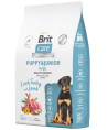 Сухой корм для щенков Brit Care Dog Puppy&Junior L Healthy Growth (индейка, ягненок) (12 кг)