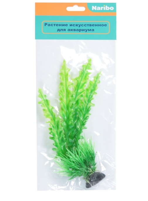 Растение пластиковое NARIBO Апоногетон (20 см)