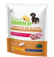Сухой корм для собак мелких пород Trainer Natural Sensitive No Gluten Small&Toy Adult (кролик) (2 кг)