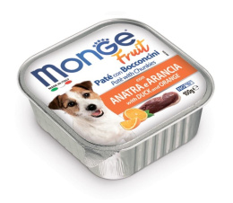 Паштет для собак Monge Fruit Dog Adult (утка, апельсин)