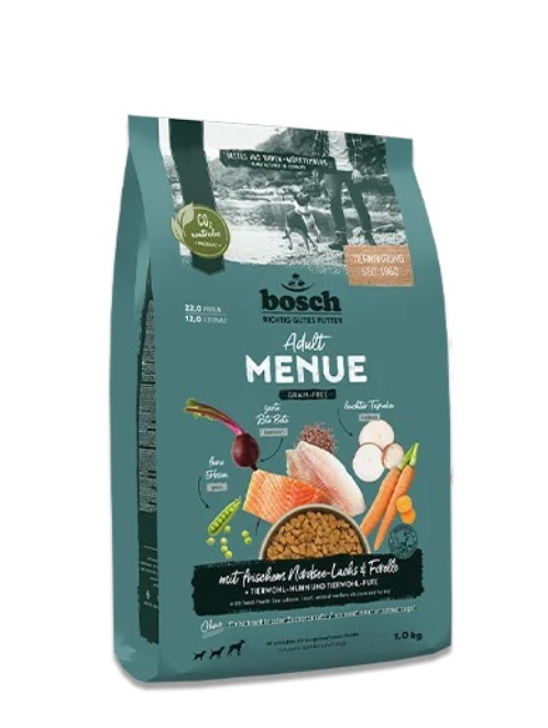 Корм для собак Bosch HPC Menue Adult (лосось, форель) (1 кг)