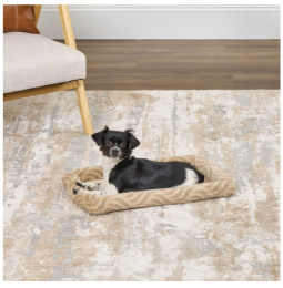 Лежанка MidWest Deluxe Wave Bed для собак и кошек меховая (песочная)