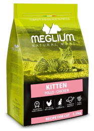 Сухой корм для котят Meglium Kitten (курица)