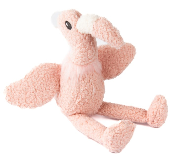 Игрушка для собак Tufflove Фламинго розовый (25 см)