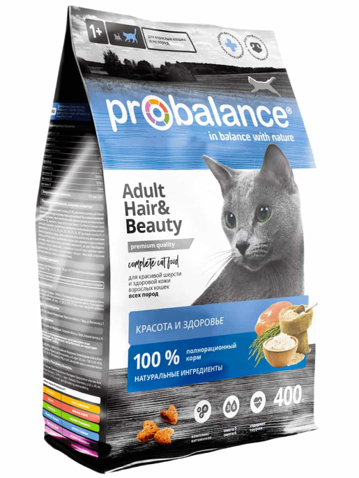 Сухой корм для кошек ProBalance Cat Hair&Beauty (400 гр.)