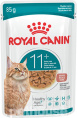 Влажный корм для пожилых кошек Royal Canin Ageing 11+ (кусочки в соусе) (85гр.х12 шт)