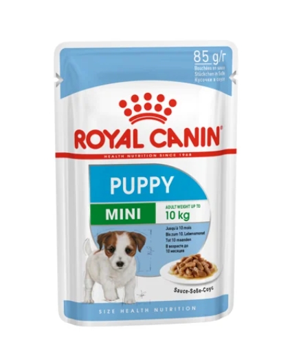 Влажный корм для щенков Royal Canin Mini Puppy (соус) (85 гр*12 шт)