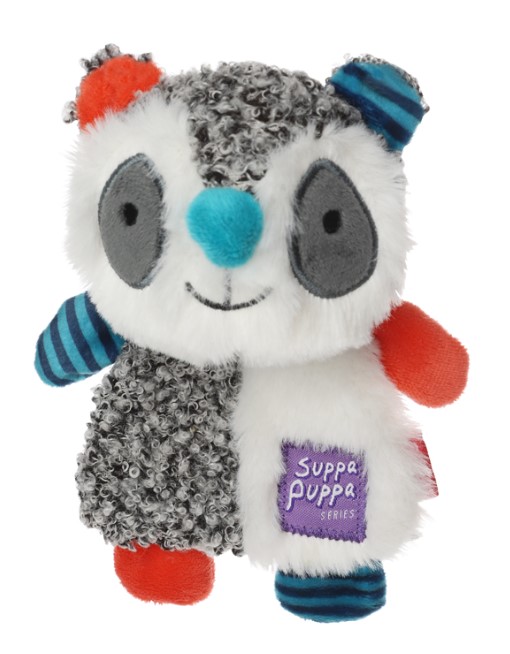 Игрушка для собак GiGwi Suppa Puppa Енот с пищалкой (17.5 см)