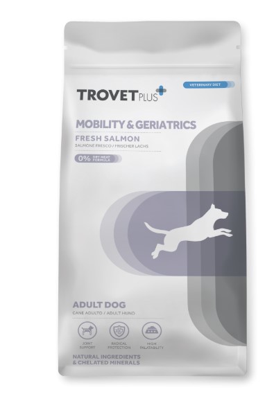 Сухой корм для собак Trovet Plus Mobility & Geriatrics Vet Diet Adult (лосось) (3 кг)