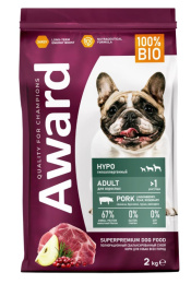 Сухой корм для собак Award Hypo Adult Dog (свинина)