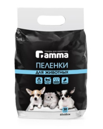 Пеленки для собак Gamma 600 х 600 мм