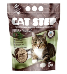 Наполнитель древесный CAT STEP Wood Original