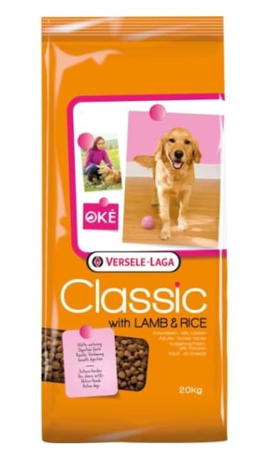 Сухой корм для собак Versele-Laga OKE Dog Classic (ягненок, рис) (20 кг)