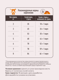 Сухой корм для стерилизованных кошек Sirius Adult Cat (утка, клюква)