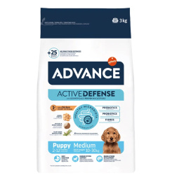 Сухой корм для щенков средних пород Advance Dog Puppy Medium (курица)