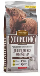 Сухой корм для кошек Деревенские лакомства Холистик Премьер Adult Cat (говядина)