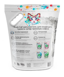 Силикагелевый наполнитель Fresh Cat Кристаллы чистоты