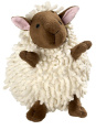 HUNTER Игрушка для собак Snugly Sheep белый (17 см)