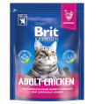 Сухой корм для кошек Brit Premium Cat Adult Chicken (курица) (400 гр.)