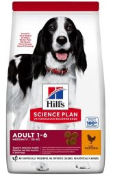 Сухой корм для собак Hill's Science Plan Adult Medium (курица)