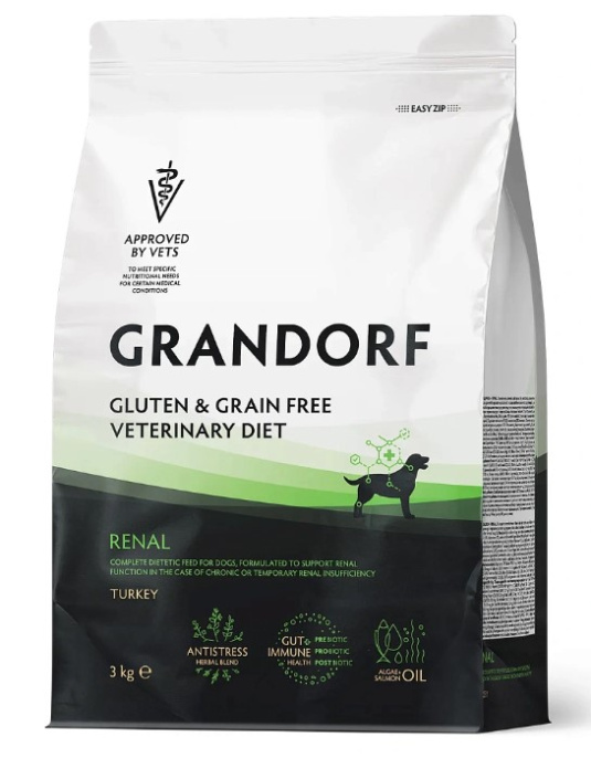 Сухой корм для собак Grandorf Vet Dog Renal (индейка) (1 кг)
