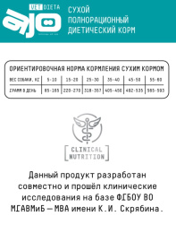 Сухой корм для собак AJO Vet Dieta Renal